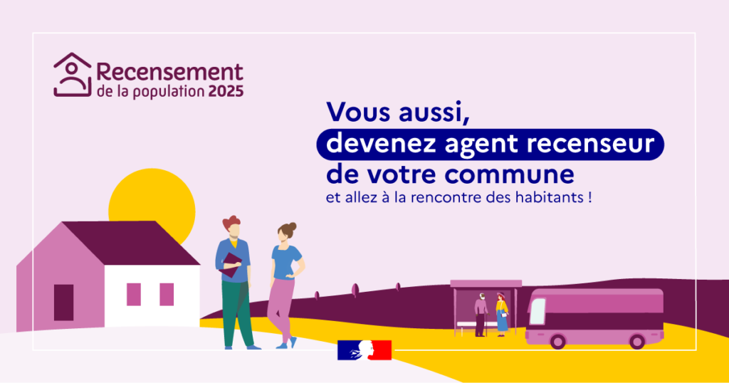 Image de l'article La commune recherche des agents recenseurs