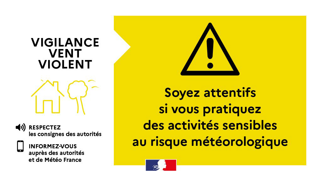 Image de l'article Département de Maine-et-Loire placé en vigilance jaune vents violents